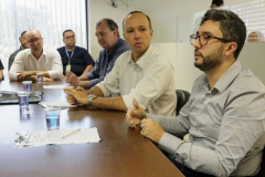 O Conselho da Autoridade Portuária de Antonina retomou, nesta sexta-feira (4), as reuniões periódicas que discutem temas envolvendo o porto, empresas do setor e o crescimento da cidade. Os encontros não aconteciam há quase dois anos e a partir de agora deverão ser trimestrais.Foto: Claudio Neves/Portos do Paraná
