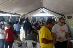 A Secretaria da Justiça, Família e Trabalho realizou nesta sexta-feira (4), no bairro Tatuquara, em Curitiba, a segunda edição do programa Governo nos Bairros