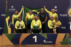 A Etapa das Américas das competições da Federação Internacional de Bocha Paralímpica (BISFed) terminou neste sábado (5) no Centro de Treinamento do Comitê Paralímpico Brasileiro (CPB), em São Paulo, com o Brasil conquistando nove vagas para os Jogos de Tóquio 2020.Foto: Divulgação/CPB
