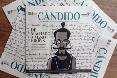 Já está em circulação a edição de outubro do jornal Cândido, da Biblioteca Pública do Paraná, que discute as novas e diferentes linguagens exigidas nos vestibulares. Foto: Divulgação/BPP