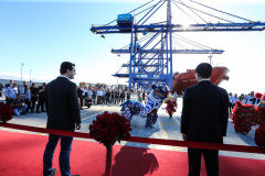 O governador Carlos Massa Ratinho Júnior inaugura nesta quinta-feira (10) , o viaduto da BR-277 e as obras de ampliação do Terminal de Contêineres de Paranaguá (TCP).Paranaguá, 09/10/2019 -  Foto: Geraldo Bubniak/AEN