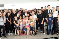 A Secretaria de Estado da Justiça, Família e Trabalho promoveu na Semana da Criança o ‘Seminário Reconecte – Criança, Adolescente e Família na Era Digital’, com o objetivo de orientar os jovens sobre os cuidados que devem ser tomados em relação aos crimes cibernéticos. Foto: Divulgação/SEJUF