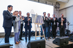 O governador Carlos Massa Ratinho Júnior participa nesta quarta-feira (16),  da inauguração da Akademie Ireks & Agrária, um centro de capacitação e desenvolvimento de novo empreendimento industrial instalado no distrito de Entre Rios.Guarapuava, 16/10/2019 -  Foto: Geraldo Bubniak/AEN