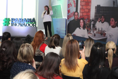 Uma tarde inteira para mostrar o papel da mulher no empreendedorismo, na inovação e na liderança, e o equilíbrio entre carreira e maternidade