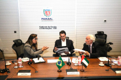 O Governo do Estado recebeu nesta segunda-feira (21) o convite para participar da feira Annual Investment Meeting 2020, plataforma líder mundial para investimentos diretos estrangeiros, que acontece entre os dias 24 e 26 de março, em Dubai, nos Emirados Árabes Unidos