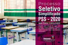 Secretaria da Educação publica editais para PSS