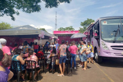 Paraná Rosa já realizou e agendou mais de 7 mil exames que previnem doenças na mulher. Foto: Divulgação/SESA