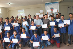 Programa Carretas do Conhecimento forma 1,1 mil alunos. Foto: SEJUF