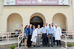 Hospital do Trabalhador recebe ortopedistas norte-americanos. Foto: SESA