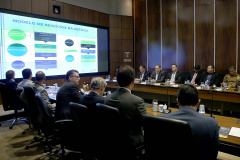 Governador Carlos Massa Ratinho Junior participa da reunião de secretários. Curitiba,29/10/2019 Foto:Jaelson Lucas / AEN