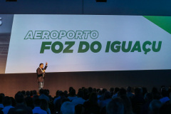 O governador Carlos Massa Ratinho Junior  participa nesta quinta-feira (31),  do encontro de capacitação Governo 5.0 no Hotel Rafain Palace & Convention, em Foz do Iguaçu. Foz do Iguaçu, 31/10/2019 -  Foto: Geraldo Bubniak/AEN