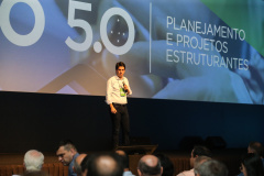 O secretário do Planejamento e Projetos Estruturantes - Valdemar Bernardo Jorge participa nesta sexta-feira (01),  do encontro de capacitação Governo 5.0 no Hotel Rafain Palace & Convention, em Foz do Iguaçu. Foz do Iguaçu, 01/11/2019 -  Foto: Geraldo Bubniak/AEN
