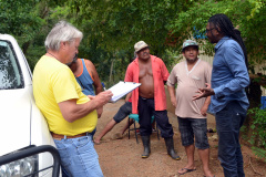 Representantes da Superintendência do Diálogo e Interação Social (Sudis), do Governo do Estado, visitaram nesta semana Comunidades Quilombolas no Vale do Ribeira e se reuniram com lideranças. A iniciativa fez parte do projeto Diálogo Paraná Itinerante, de atenção aos povos tradicionais. Foram apresentados os objetivos da nova Superintendência, que foi criada pelo governador Ratinho Junior neste ano. Foto: Nelson Andrade/SUDIS