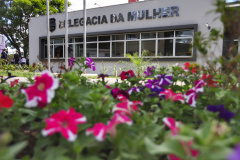 Pato Branco, no Sudoeste do Estado, ganhou uma nova sede da Delegacia da Mulher. O governador Carlos Massa Ratinho Junior inaugurou nesta terça-feira (12) o prédio em que a divisão especializada da Polícia Civil passa a funcionar. O espaço de 380 metros quadrados era utilizado pelo Fórum da cidade e foi repassado para a Secretaria de Estado da Segurança Pública. Foto: José Fernando Ogura/AEN