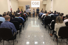 Novos servidores passam a integrar o quadro da Controladoria-Geral do Estado. Eles já começaram a capacitação para conhecer em detalhes as atividades de combate à corrupção desenvolvidas pelas coordenadorias da CGE. Foto: Divulgação/CGE