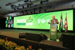 O governador em exercício, Darci Piana participa do Encontro Estadual de Empreendedores e Líderes Rurais no Expotrade Pinhais, na Região Metropolitana de Curitiba.    Curitiba, 22/11/2019 -  Foto: Geraldo Bubniak/AEN