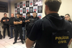Polícia Civil prende suspeitos de lesar investidores de bitcoins. Foto:PCPR