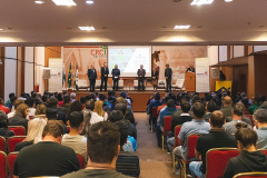 Seminário estadual reúne especialistas visando expansão da gestão esportiva. Foto: Esporte Paraná