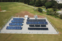 A Copel e Universidade Tecnológica Federal do Paraná – UTFPR inauguraram nesta segunda-feira (09) a rede de Estações de Pesquisa em Energia Solar, projeto que promete transformar o Estado em uma referência nesta área. Foto: Copel