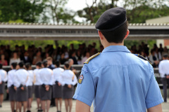 São José dos Pinhais, 14 de dezembro de 2019. Formatura do Colégio da Polícia Militar. 