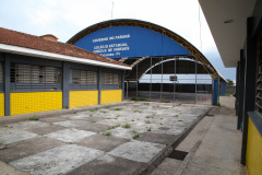 A rede estadual de educação do Paraná terá quatro escolas cívico-militares a partir de 2020. O projeto-piloto é parte do Programa Nacional Escolas Cívico-Militares, do Ministério da Educação e Cultura, e será implementado nos colégios estaduais Beatriz Faria Ansay, em Curitiba; Professora Adélia Barbosa, em Londrina; Tancredo Neves, em Foz do Iguaçu; e Vinícius de Moraes, em Colombo. Foto: Ari Dias/AEN