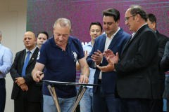 A Companhia de Saneamento do Paraná (Sanepar) vai investir R$ 152 milhões nos sistemas de água e de esgoto sanitário de Toledo, na Região Oeste. O valor será aplicado nos próximos cinco anos, conforme anúncio feito pelo governador Carlos Massa Ratinho Junior nesta sexta-feira (17), que cumpriu agenda no município. Toledo, 17/01/2020 -  Foto: Geraldo Bubniak/AEN