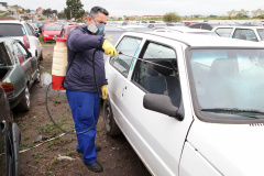 O Governo do Paraná desenvolve neste momento várias ações de combate ao mosquito vetor em todas as regiões, coordenadas pelo Comitê Intersetorial de Controle da Dengue. Foto:AEN