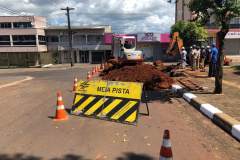 Investimentos são de mais de R$ 9 milhões nas obras, que estão em ritmo acelerado
Foto: Sanepar