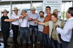 O Instituto Paranaense de Desenvolvimento Rural do Paraná IAPAR-Emater lançou na manhã desta quinta-feira (6), no Show Rural, as cultivares de acerola IPR Bruna, IPR Letícia, IPR Stella e IPR Stephanie. A solenidade de apresentação dos novos materiais contou com a participação do secretário de agricultura e abastecimento Norberto Anacleto Ortigara. - Cascavel, 06/02/2020  -  Foto: Divulgação Iapar