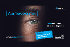 Campanha é voltada ao público interno, colaboradores próprios e de empresas que atuam nos portos de Paranaguá e Antonina. Objetivo é conscientizar sobre a importância do respeito no ambiente portuário.