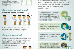 A Secretaria da Justiça, Família e Trabalho vai entregar nesta sexta-feira ao Centro de Informação para Migrantes, Refugiados e Apátridas do Paraná (Ceim-PR) cartazes educativos com informações e cuidados com o Coronavírus traduzidos para cinco diferentes idiomas. O material está sendo estará disponível em crioulo haitiano (creóle), francês, inglês, espanhol e árabe. 