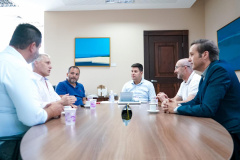 Governo e empresários discutem ações para minimizar crise. Foto: Guilherme Flores/Casa Civil