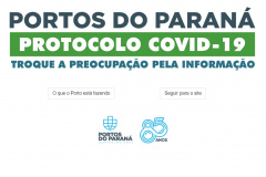 Página reúne informações sobre ações contra o coronavírus