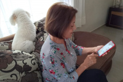 Celepar aproxima idosos a suas famílias com tecnologia; Foto: Divulgação/AEN