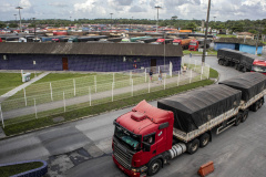 
Pátio de Triagem do Porto de Paranaguá tem movimento recorde. Foto: Claudio Neves
