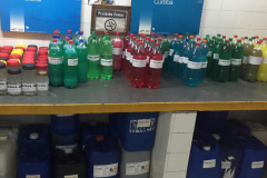 Depen produz 60 mil litros de produtos de limpeza por mês. Foto:Depen