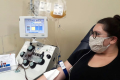 Hemepar inicia projeto-piloto com uso de plasma para tratar Covid-19. Foto: Hemepar