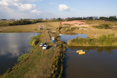 Sanepar implanta captação emergencial em Fazenda Rio Grande. Foto: Sanepar