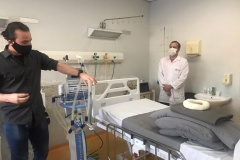 Sesa começa o treinamento para profissionais que atuam em UTIs da Covid-19 em todo Estado. Foto: SESA