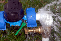 Sanepar alerta população para proteger o hidrômetro em dias de muito frio
.Foto: Sanepar