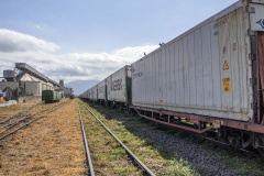Ferroeste ultrapassa marca de mil contêineres transportados.Foto: Claudio Neves/Portos do Paraná