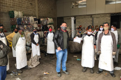 A Secretaria de Estado do Desenvolvimento Sustentável e do Turismo entregou 2.185 máscaras de pano para 29 cooperativas de materiais reciclados de 24 municípios paranaenses. A ação busca proteger os catadores de materiais recicláveis durante a pandemia do Covid-19. O repasse aconteceu a partir de segunda-feira (01). Foto: Divulgação/SEDEST