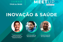 Inovação e saúde são temas de conversa nesta sexta-feira