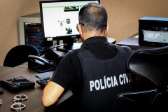 Polícia identifica estudante que vandalizou bandeira nacional. Foto:SESP