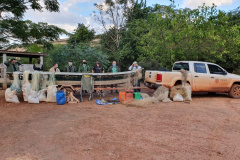 Operação fiscaliza pesca ilegal no Rio Ivaí. Foto:SEDEST