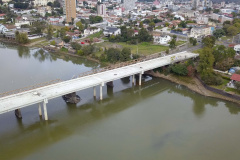 Nova ponte viabiliza importante eixo de crescimento de União da Vitória. Foto: José Fernando Ogura/AEN