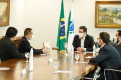 O Paraná recebeu 400 mil máscaras cirúrgicas do Escritório Econômico e Cultural de Taipei no Brasil, organização que representa os interesses de Taiwan no País