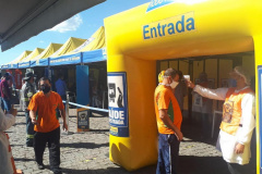 ação de prevenção para caminhoneiros e motoristas nas rodovias do Estado
. Foto:SESA
