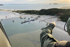Reforço da presença da PM na Ilha do Mel inibe tráfico de drogas e invasão de áreas de proteção ambiental
. Foto:PMPR