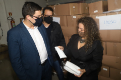 
Secretaria da Justiça destina mais um milhão de EPI’s para áreas prioritárias de 125 municípios do Paraná
 . Foto:SEJUF